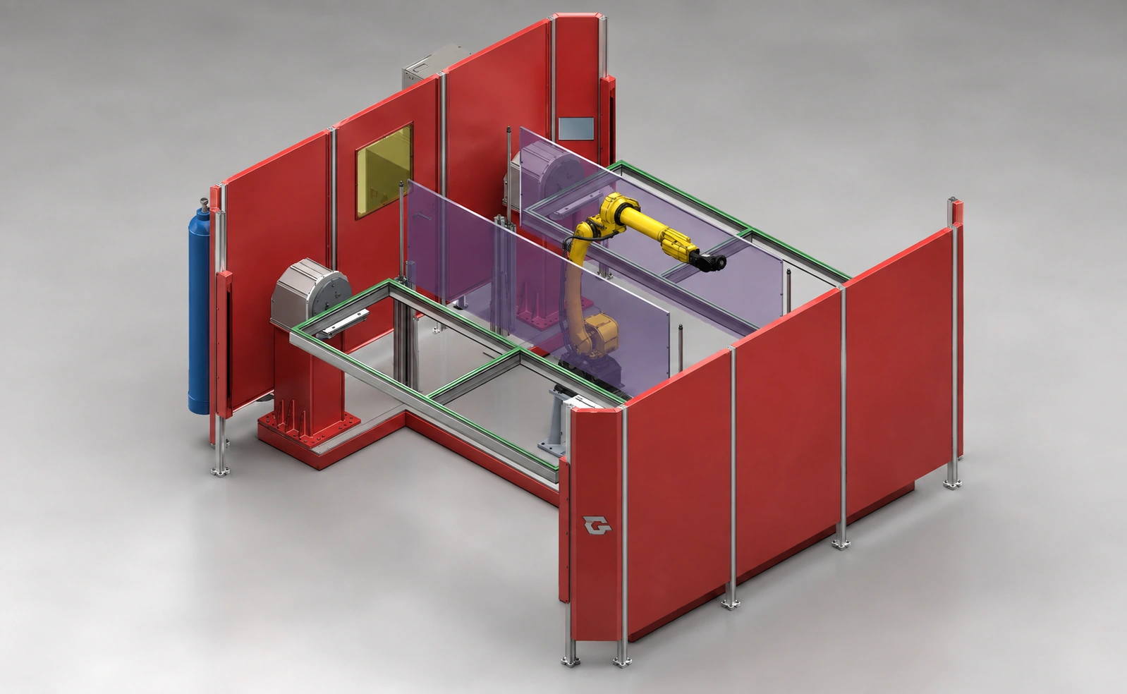 GR.SYS.4.MA Extended part-handling area